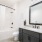 open well lit bathroom