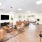 well lit Leasing Office lounge area