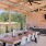 Outdoor media and al fresco dining area